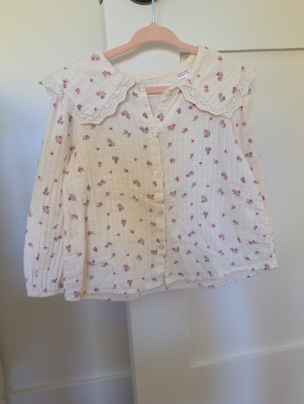 Zara Girls Collar Shirt Size 2-3 T